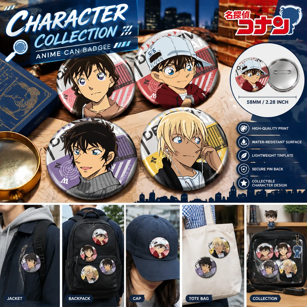 Japoński merch z detektywem Co – Anime Merchandise In Japanese recenzja i cena
