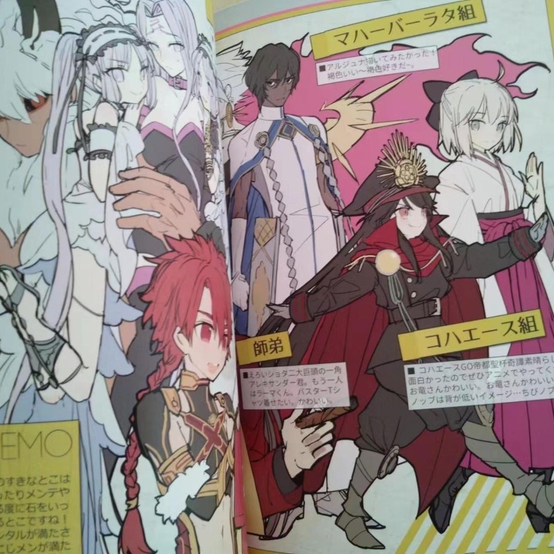 2 książki Fate GO MEMO 1 2 Art – Fate Anime Merchandise recenzja i cena
